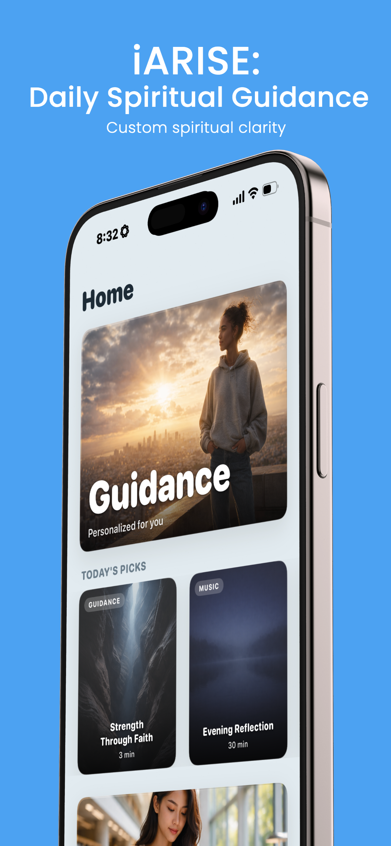 iArise Home Screen